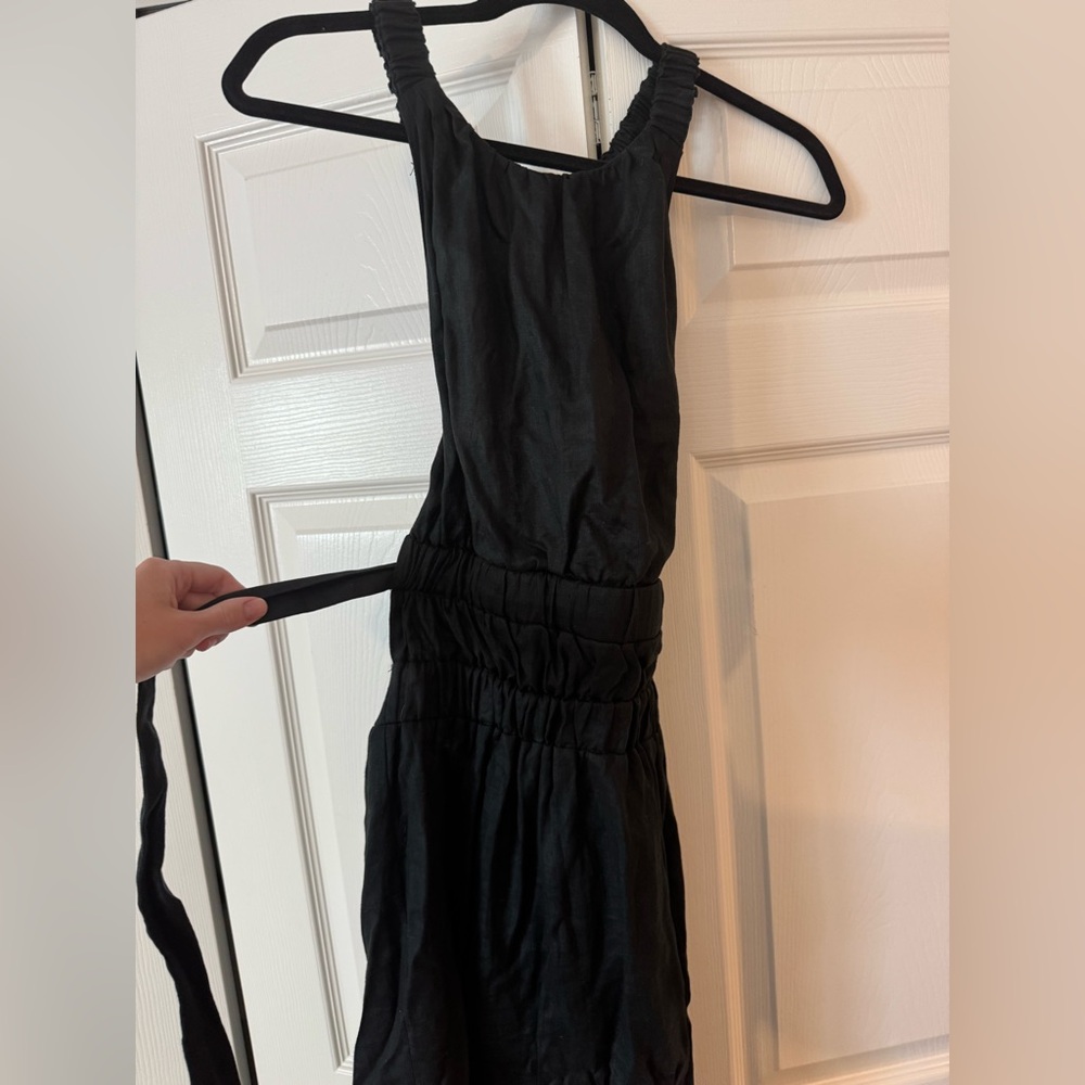 SIR the label Lucelia Maxi Dress size 1 color black - Picture 4 of 5